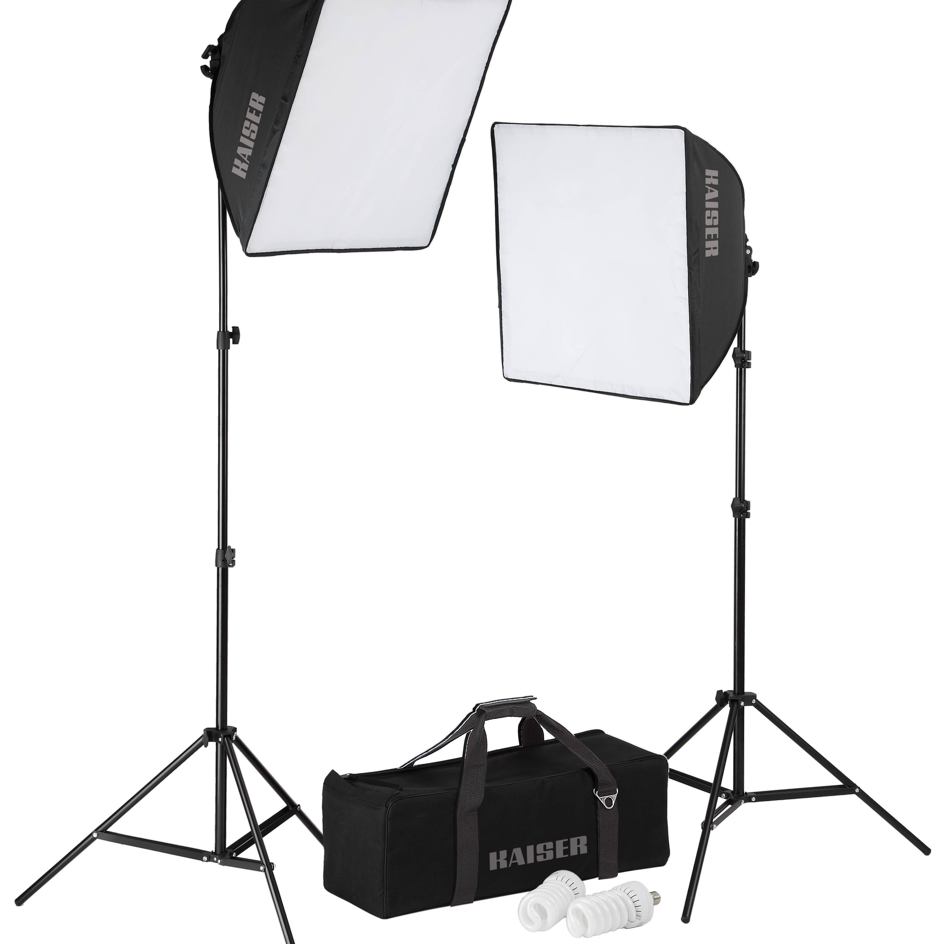 Kit Éclairage Studio Kaiser Fototechnik 5914 - Lot Lumière Pour Photographie (Occasion - Jamais Utilisé)