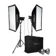 NANLITE Beleuchtungs-Set FS-200 2Kit-S-LS, Art.-Nr. 3825