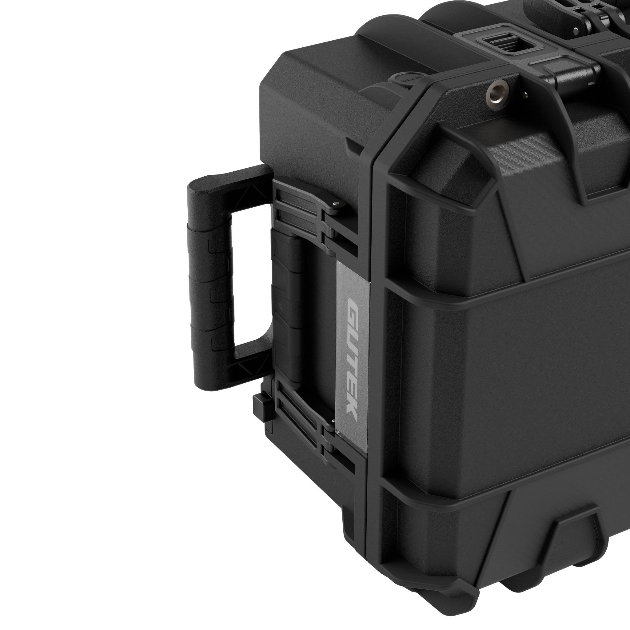 GUTEK Tortoise T-300 Hard Case / Trolley, black