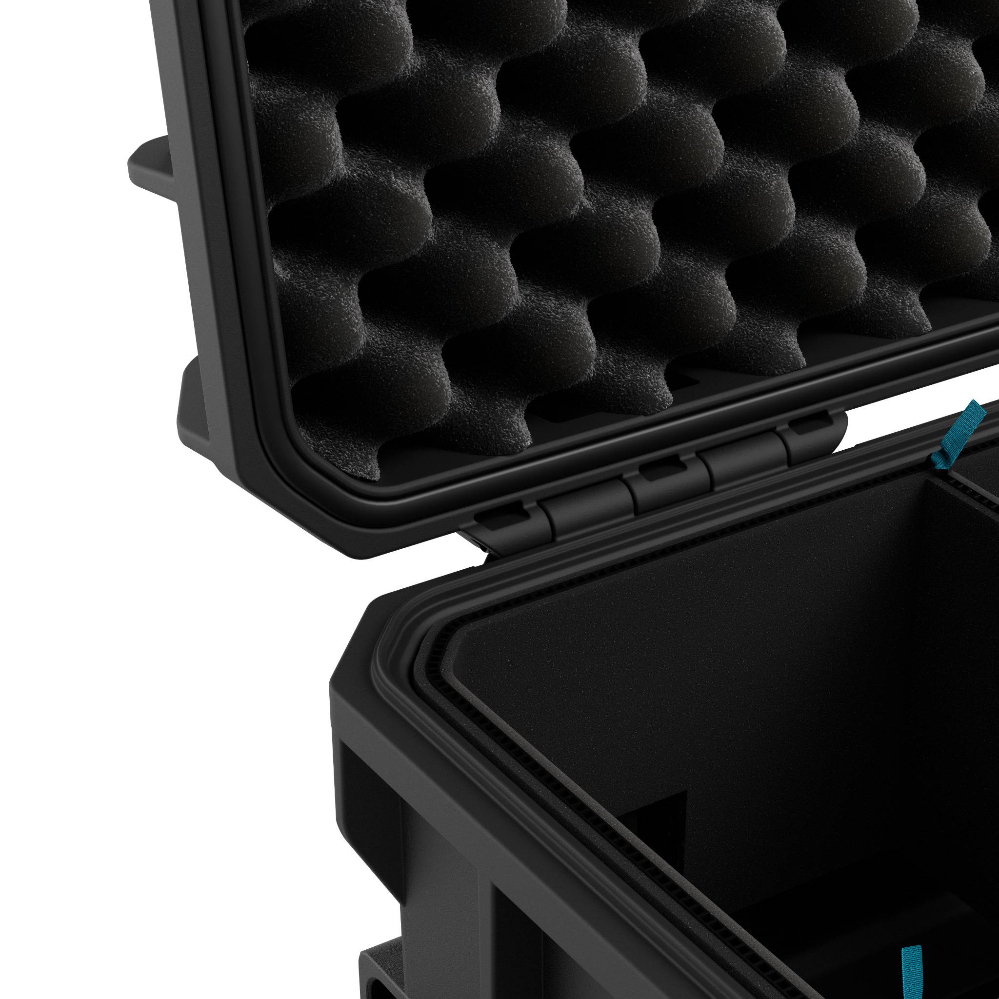 GUTEK Tortoise T-300 Hard Case / Trolley, black