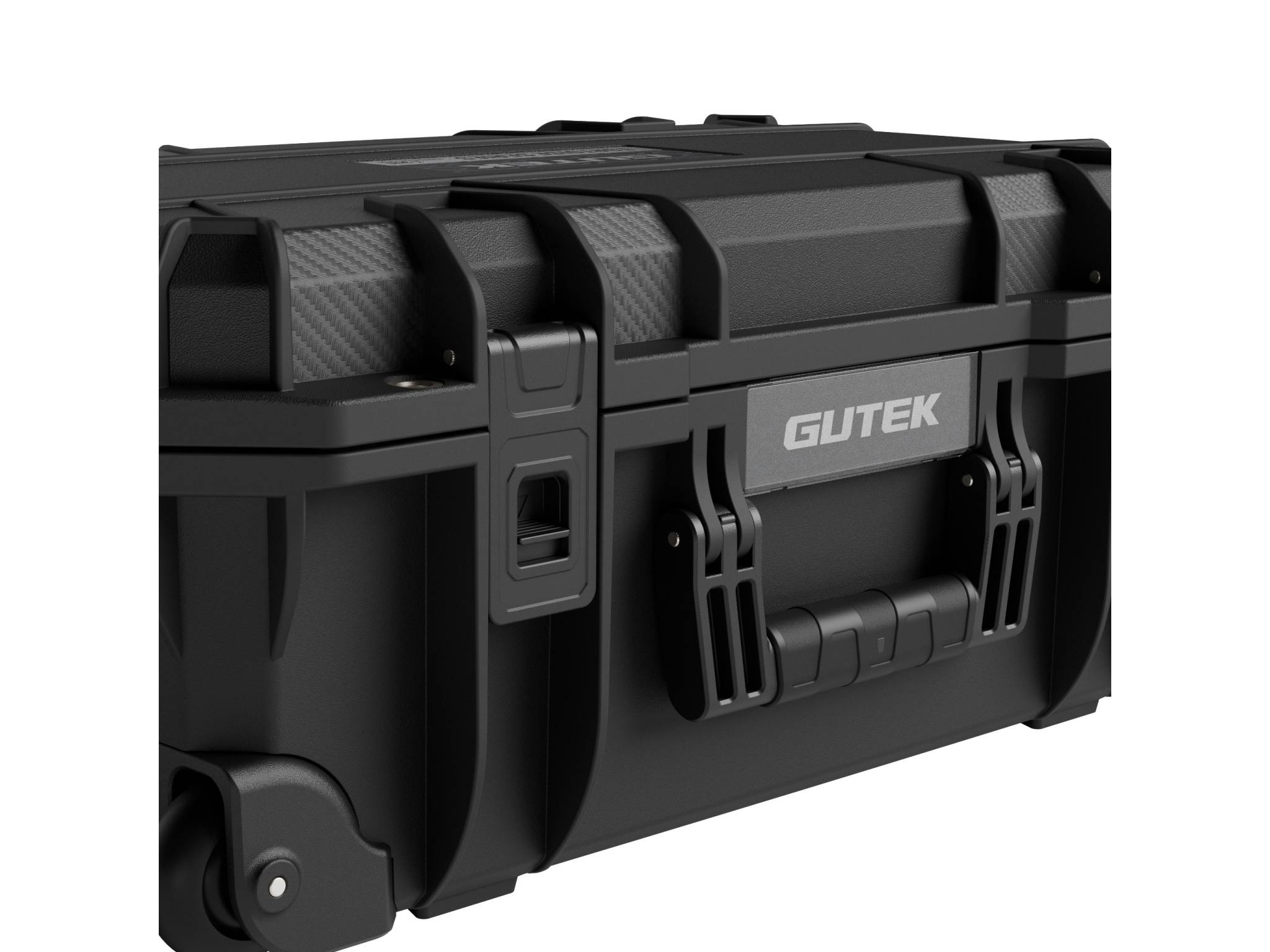 GUTEK Schutzkoffer/Trolley Tortoise T-300, schwarz