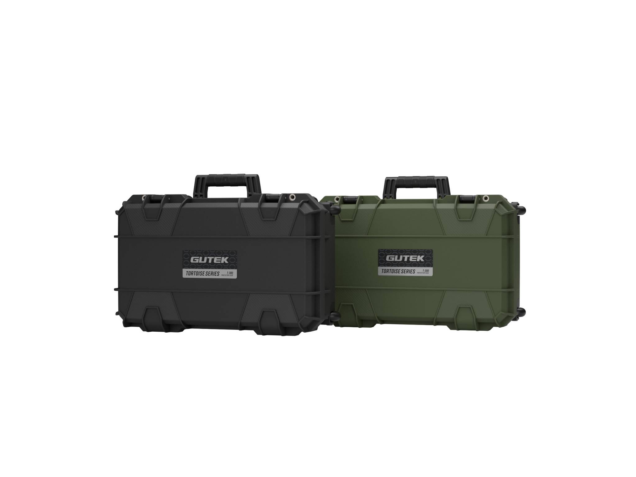 GUTEK Tortoise T-300 Hard Case / Trolley, olive drab green