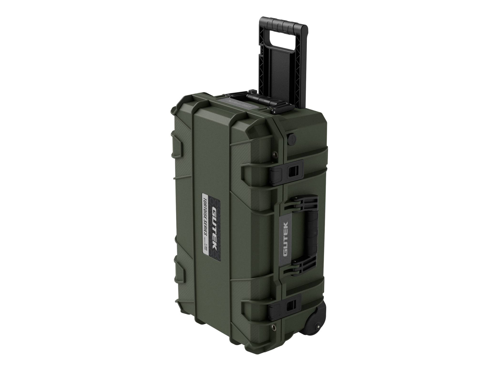 GUTEK Tortoise T-300 Hard Case / Trolley, olive drab green