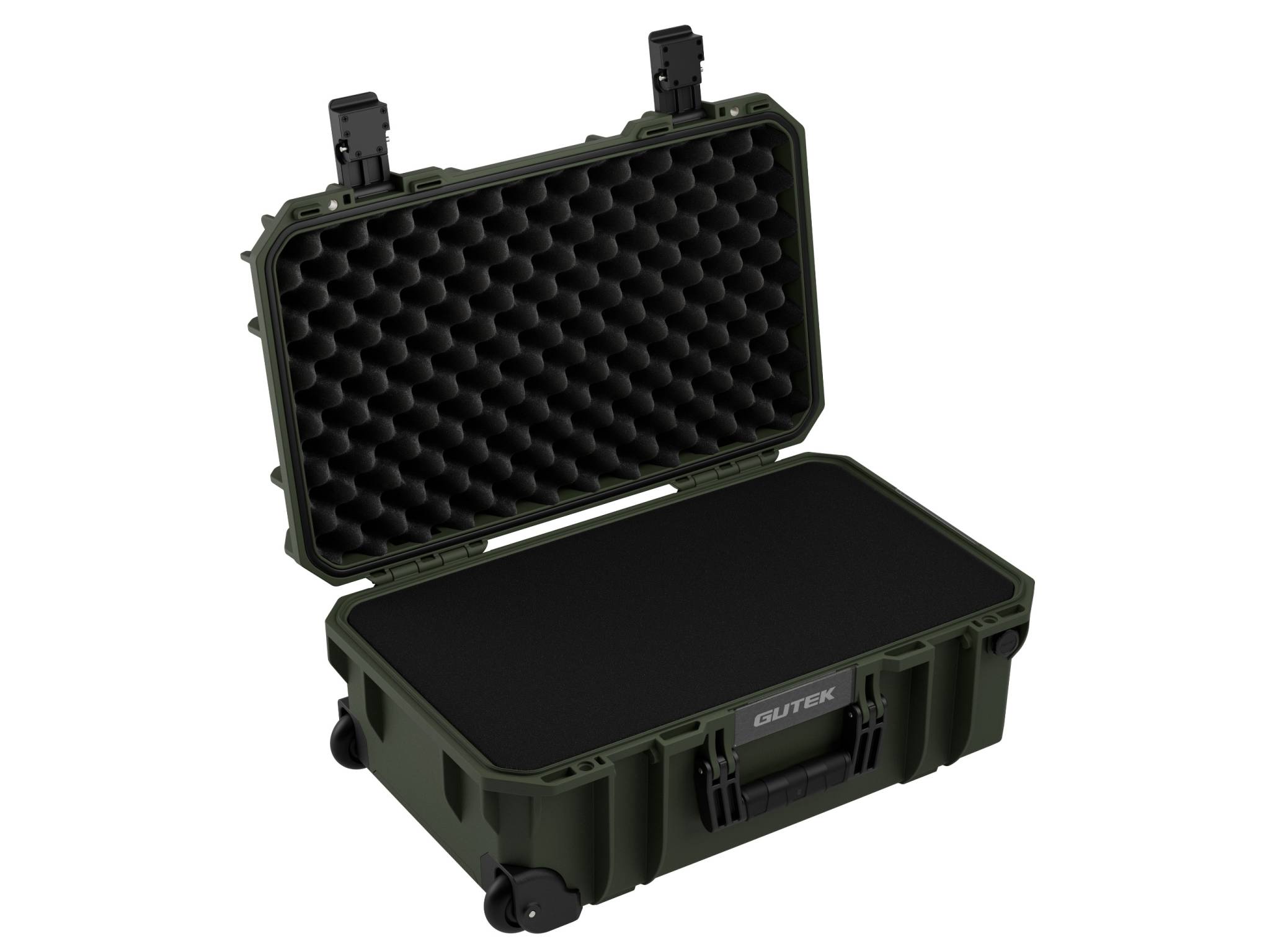 GUTEK Tortoise T-300 Hard Case / Trolley, olive drab green