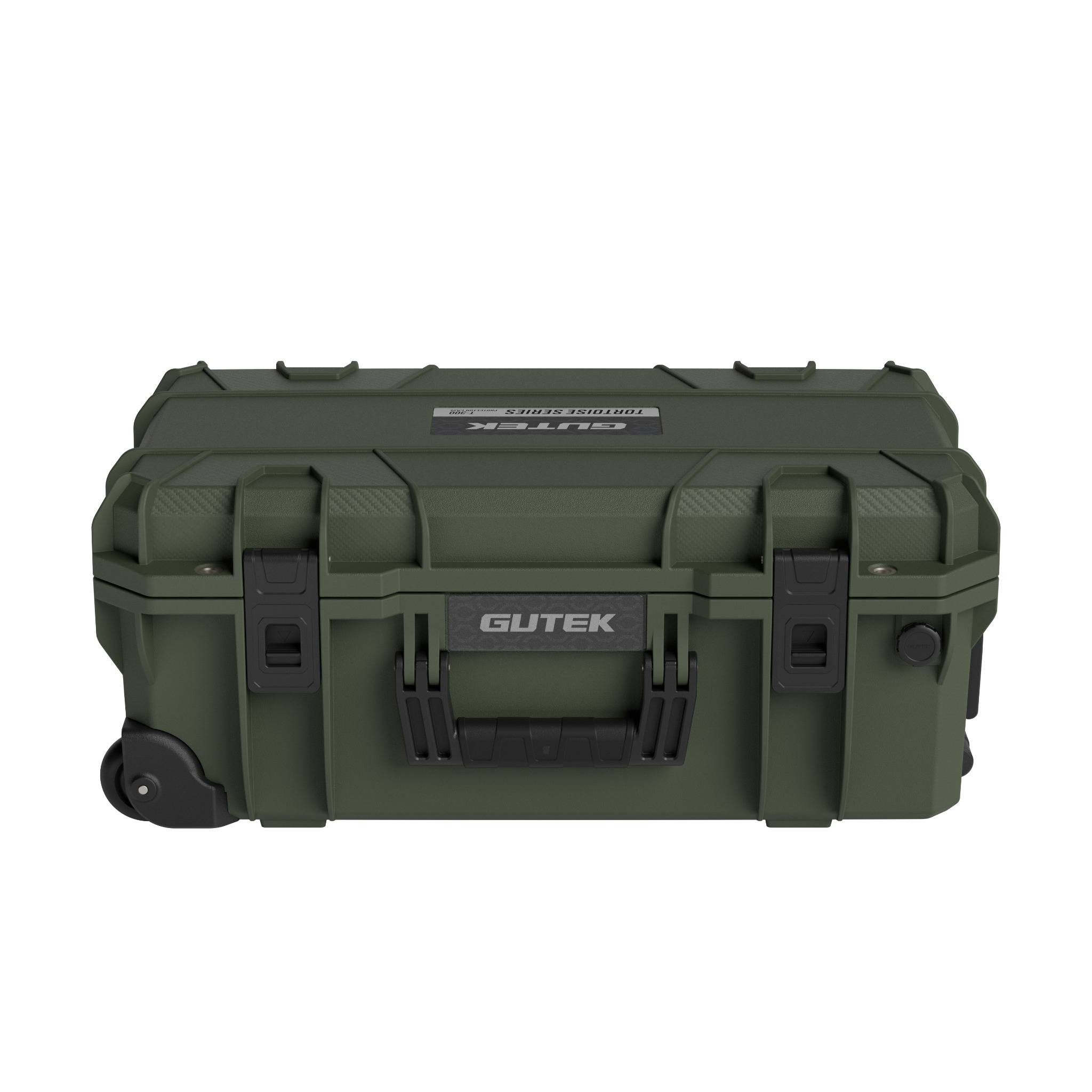 GUTEK Tortoise T-300 Hard Case / Trolley, olive drab green